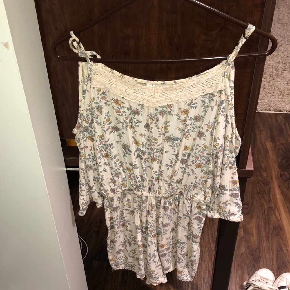 Adorable floral romper